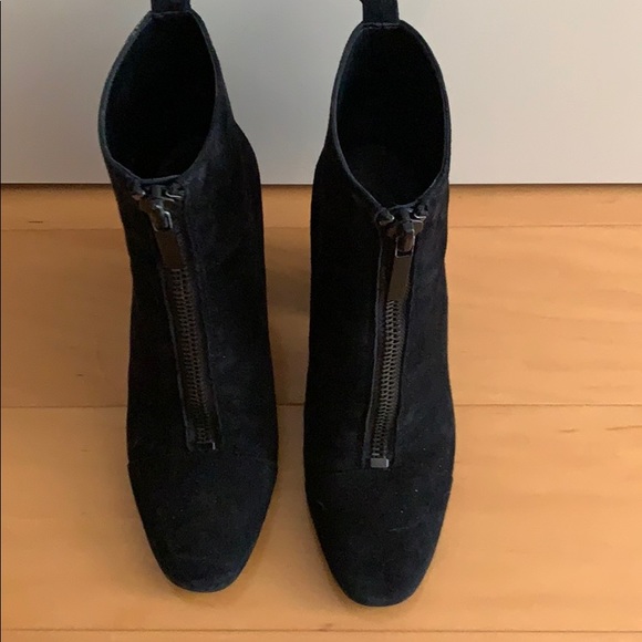Black Kendall & Kylie Suede Booties - Picture 2 of 7